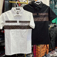 Áo thun nam mẫu mới phối viền trước vải cotton dày dặn sang trọng chuẩn form