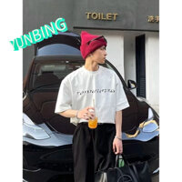 Áo thun nam màu trắng rộng