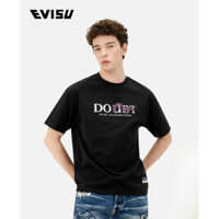 Áo thun nam ngắn tay in khẩu hiệu mới EVISU 2ESHTM5TS1118RXCT