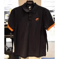 Áo thun nam ngắn tay Nike POLO thoáng khí có ve áo thể thao Áo thun ngắn tay thông thường CW5248