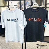 Áo thun nam ngoài trời mới mùa xuân hè Columbia tay ngắn cổ tròn cotton