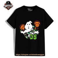 Áo thun Nam Nữ Baby Milo and Ghostbusters