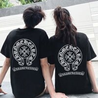 Áo Thun Nam Nữ Chrome Hearts Nam Nữ LA VIENA Cực Chất Form Rộng Chất Vải Mềm Mịn Co Giãn Dày Dặn