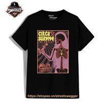 Áo thun Nam Nữ Circa Survive Flesh and Bone Shirt Merch Connection Metal, hardcore, punk, pop punk,