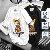 Áo Thun Nam Nữ Cổ Tròn Burberry 100% Vải Thun Cotton Dày Dặn, Siêu Thoáng Mát, Phong Cách Năng Động - Cottonclo.vn Đẹp