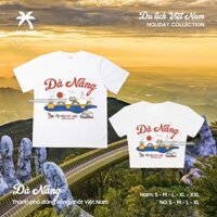 Áo Thun nam nữ Du lịch Đà Nẵng 250gsm | Holiday Vietnam