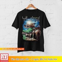 Áo thun nam nữ du lịch Thái Lan 3D - Có bigsize S-5XL