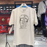 Áo thun nam nữ form rộng men hút thuốc