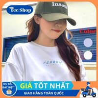 Áo thun nam nữ from rộng Fearow. Áo from nữ rộng tay đơn giản Basic cotton co giãn, thoáng mát