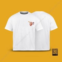 Áo thun Nam Nữ hình khỉ vợt chuối Kiot No.31 Oversize chất cotton 01