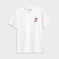 Áo thun nam nữ Icotton couple hình Real love - Trắng,L