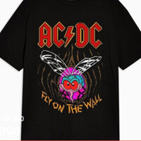 Áo thun nam nữ KAOS ACDC - BAJU BAND METAL thời trang unisex