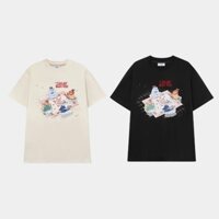 Áo Thun Nam Nữ LOMON JR Local Brand Chất liệu Cotton Form Oversize TếtLàb" Sum họp Tshirt TS225