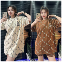 Áo thun nam nữ MONOGRAM TEE logo thêu nổi