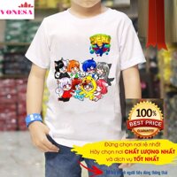 Áo thun Nam Nữ One Piece Zoro, áo phông One Piece Zoro Unisex Nam Nữ có Size bé từ 25-84kg - hình hero - XS 25-34kg