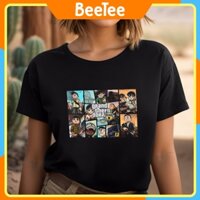 Áo thun nam nữ Oversize in hình Doraemon Nobita Xuka Xeko Chaien Dekisugi Jaiko 15