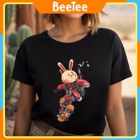 Áo thun nam nữ Oversize in hình Rabbit Thỏ lướt ván đường phố 9