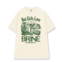 Áo Thun Nam Nữ Phom Rộng HY KORÉ Hot Girl Love 2489 Chất Liệu Cotton 100% Unisex Oversize