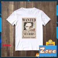 Áo thun nam nữ rẻ đẹp in hình Truy Nã Robin cao cấp thấm hút mồ hôi AT526A