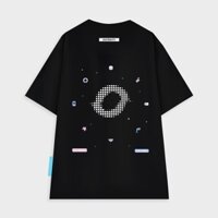 Áo thun nam nữ tay lỡ unisex form rộng Pixel Hàn Quốc Siêu Đẹp áo phông basic tee mùa hè hot trend Z68 Shop A404