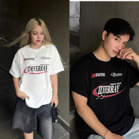 Áo Thun Nam Nữ Trắng Đen Dễ Phối