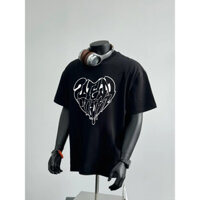 Áo Thun Nam Nữ Trắng Đen Đường Phố