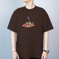 Áo thun nam nữ trò chơi "Cơm Tấm SG", thiết kế độc quyền, form Unisex, 100% cotton - Thế Giới In Ấn