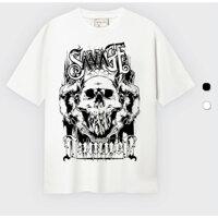 Áo thun nam nữ unisex form rộng ĐẦU LÂU SAVAGE chất cotton mềm rẻ YNSHOP