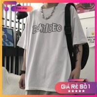 Áo Thun Nam, Nữ Unisex Tay Lỡ Form Rộng, Áo Phông Tay Lỡ Form Rộng HAZA FASHION ATL47