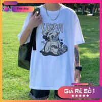 Áo Thun Nam, Nữ Unisex Tay Lỡ Form Rộng, Áo Phông Tay Lỡ Form Rộng HAZA FASHION ATL02