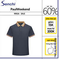 Áo thun nam PaulWeekend Áo thun công sở thông thường Áo sơ mi Polo thời trang tay ngắn