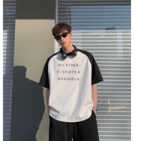 Áo Thun Nam Phối Màu Raplan Cổ Tròn MY OTHER