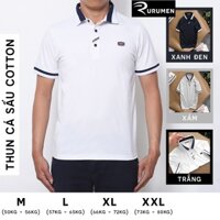 Áo Thun Nam Polo Cổ Bẻ Men Fashion RURUMEN Thun Cá Sấu Tay Ngắn