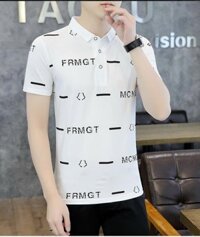 Áo thun nam polo mẫu mới - Màu trắng - M
