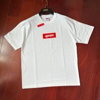 Áo thun nam SS23 Tuần 1 West Hollywood Box Logo Tee Trắng