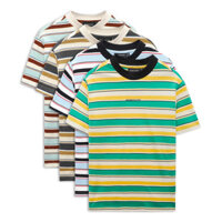 Áo Thun Nam Stripes Horizon Tee, Chất Vải Cotton Sọc Thoải Mái, AT0056, SOMEHOW