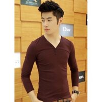 Áo thun nam tay dài Hàn Quốc