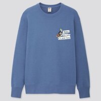 Áo thun nam tay dài Uniqlo DISNEY STORIES