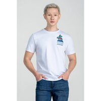 Áo Thun Nam Tay Ngắn Form Vừa , chuẩn form, sang trọng, thanh lịch John Henry - TS25EC08P-RGUS