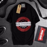 Áo thun nam tay ngắn in 3D LEVI STRAUSS