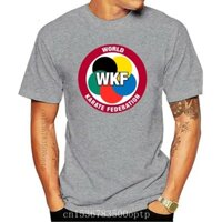 Áo Thun Nam Tay Ngắn In Logo Wkf World Karate Size S M L Xl 2xl 3xl