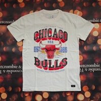 Áo thun nam tay ngắn Abercrombie Fitch in hình cổ tròn thể thao 3781