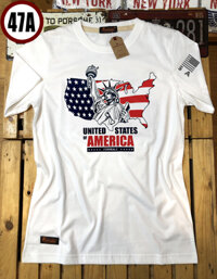 Áo Thun Nam Thái Lan - 47A - White - M