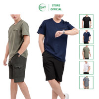 Áo thun nam thể thao túi hộp Hàn Quốc bigsize, vải thun lạnh co giãn, form rộng, dáng suông, quanaoquangthanh