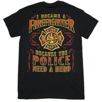 Áo thun nam thời trang Police Need A Hero Size XS đến 3XL