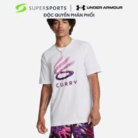 Áo Thun Nam Under Armour Logo Trend - Trắng  - 1387111-100