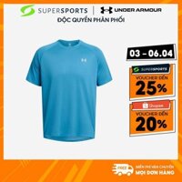Áo Thun Nam Under Armour Tech Reflective - Xanh Dương - 1377054-419