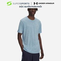Áo Thun Nam Under Armour Launch Camo Shortsleeve - Xanh Dương - 1386681-494