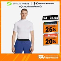 Áo Thun Nam Under Armour Heatgear Mock - Trắng - 1372586-100