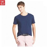 Áo thun nam Uniqlo 100% Supima cotton - cổ tròn có túi  (LIGHT18)